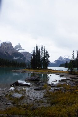 Maligne Gölü Jasper natioanal park, Alberta, Kanada