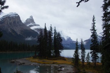 Maligne Gölü Jasper natioanal park, Alberta, Kanada