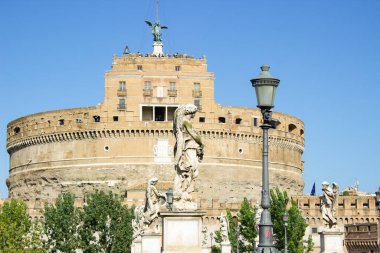 Castel Sant Angelo kentin Roma, İtalya.