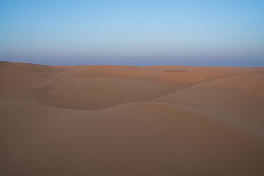 Çöl manzarası, Douz bölgesi, güney Tunus