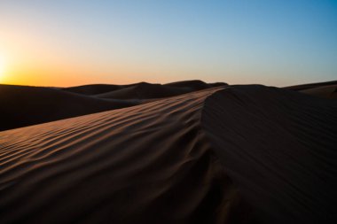 Çöl manzarası, Douz bölgesi, güney Tunus