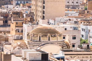 Tunus - Çatılardan çeşitli görüntüler - Tunus