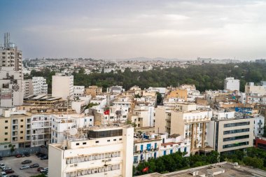 Tunus - Çatılardan çeşitli görüntüler - Tunus