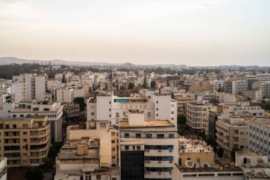 Tunus - Çatılardan çeşitli görüntüler - Tunus