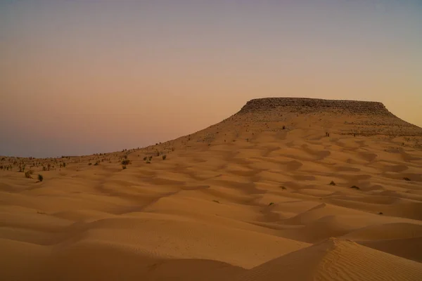 stock image Views of the desert, Douz region, southern Tunisia