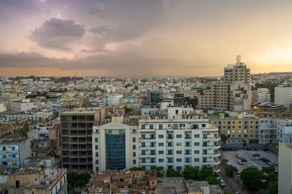 stock image Tunis - Various views from the rooftops - Tunisia