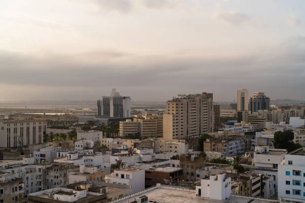 Tunis Verschillende Uitzichten Vanaf Daken Tunesië — Stockfoto