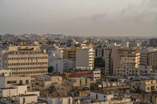 Tunis Verschillende Uitzichten Vanaf Daken Tunesië — Stockfoto