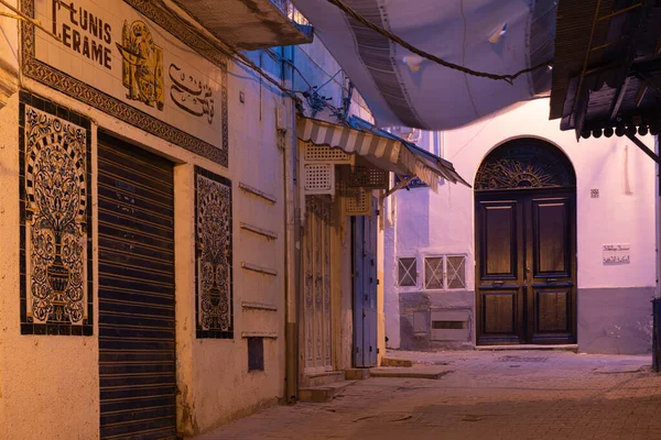 Вид Медину Тунісу — стокове фото