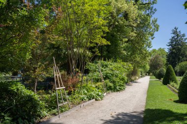 Grenoble, Grenoble ve Alpler 'in şehir manzarası, Fransa