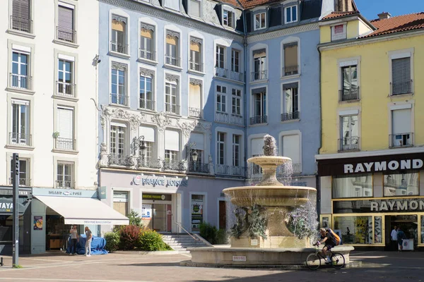 Grenoble, Grenoble ve Alpler 'in şehir manzarası, Fransa