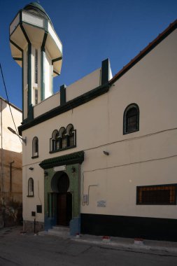 Konstantin. Eski şehrin sokakları. Kuzeydoğu Cezayir 'in Konstantin Eyaleti' nin başkenti..