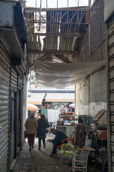 stock image Constantine -The alleys of the old town- the capital of Constantine Province in northeastern Algeria.