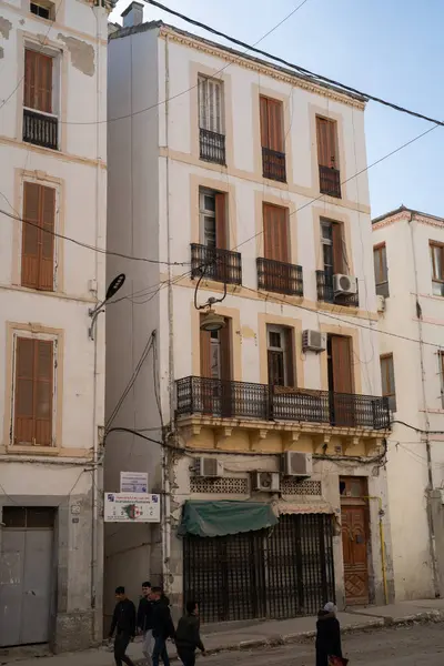 stock image Constantine -The alleys of the old town- the capital of Constantine Province in northeastern Algeria.