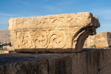 Tebessa - Cezayir 'in doğusundaki şehir - bazilika kompleksinin kalıntıları