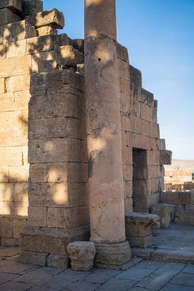 Tebessa 该国东部的阿尔及利亚城市 是大教堂建筑群的遗迹 — 图库照片
