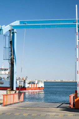 Güney Tunus 'ta büyük bir ada olan Cerba manzarası