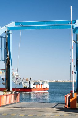 Güney Tunus 'ta büyük bir ada olan Cerba manzarası