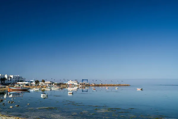 Vista Djerba Uma Grande Ilha Sul Tunísia — Fotografia de Stock