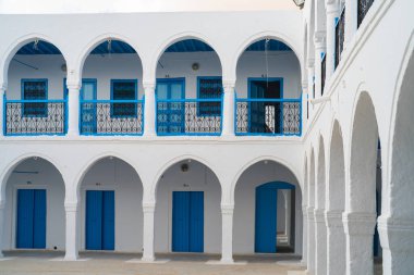Güney Tunus 'ta büyük bir ada olan Djerba' daki Ghriba Sinagogu