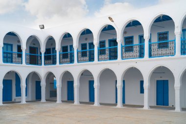 Güney Tunus 'ta büyük bir ada olan Djerba' daki Ghriba Sinagogu