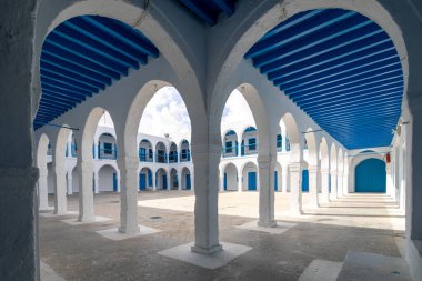 Güney Tunus 'ta büyük bir ada olan Djerba' daki Ghriba Sinagogu