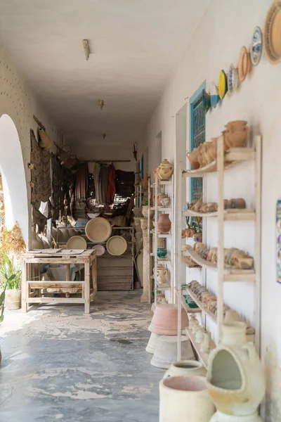 stock image Ceramic workshop in Djerba, a large island in southern Tunisia