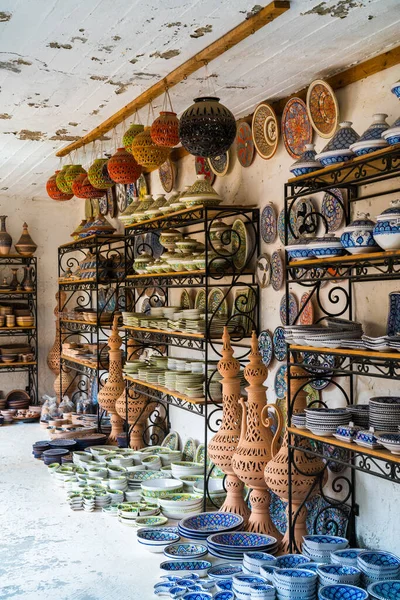 stock image Ceramic workshop in Djerba, a large island in southern Tunisia