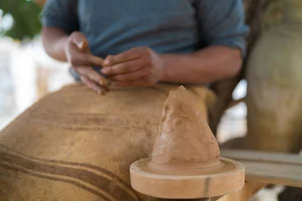 Keramische Werkstatt Djerba Einer Großen Insel Süden Tunesiens — Stockfoto