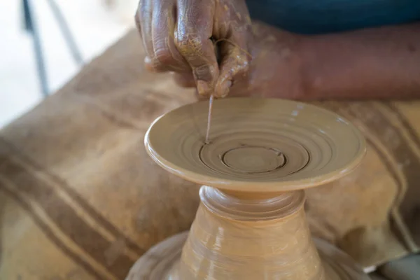 Atelier Céramique Djerba Une Grande Île Sud Tunisie — Photo