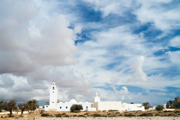 Τζαμί Του Sidi Yati Στην Djerba Μεγάλο Νησί Της Νότιας — Φωτογραφία Αρχείου
