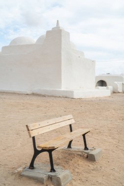Güney Tunus 'taki büyük ada Djerba' daki Sidi Yati Camii