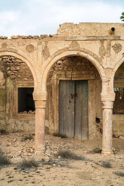 stock image Former houch - dwelling - abandoned Djerbian - Djerba - South Tunisia