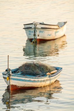 Güney Tunus 'ta büyük bir ada olan Cerba manzarası