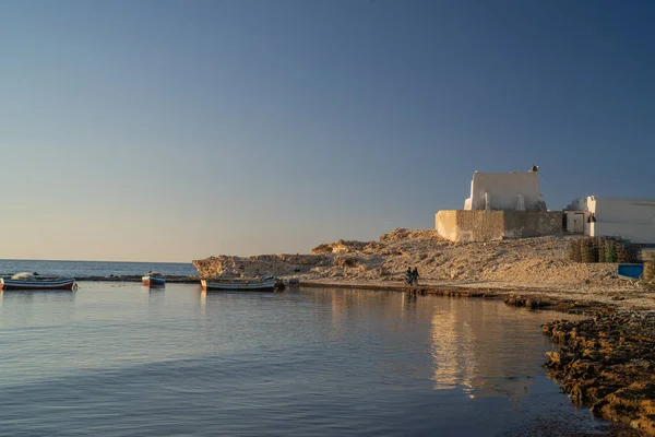 Veduta Djerba Una Grande Isola Nel Sud Della Tunisia — Foto Stock