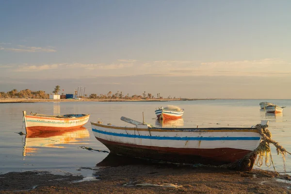 Άποψη Του Djerba Ενός Μεγάλου Νησιού Στη Νότια Τυνησία Εικόνα Αρχείου