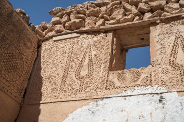 Eski ev - konut - terk edilmiş Djerbian - Djerba - Güney Tunus