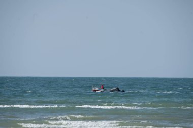 Güney Tunus 'ta büyük bir ada olan Cerba manzarası