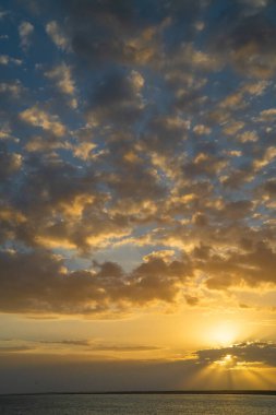 Güney Tunus 'ta büyük bir ada olan Cerba manzarası