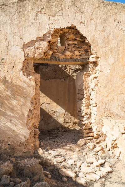 Ehemaliges Haus Behausung Verlassenes Djerba Djerba Südtunesien — Stockfoto
