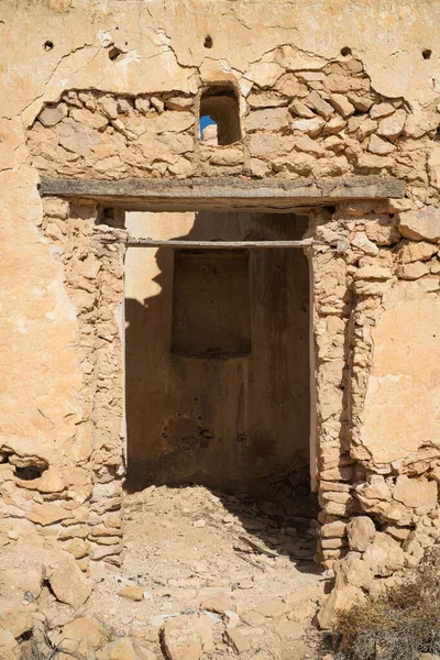 Casa Abitazione Abbandonato Djerbian Djerba Tunisia Meridionale — Foto Stock