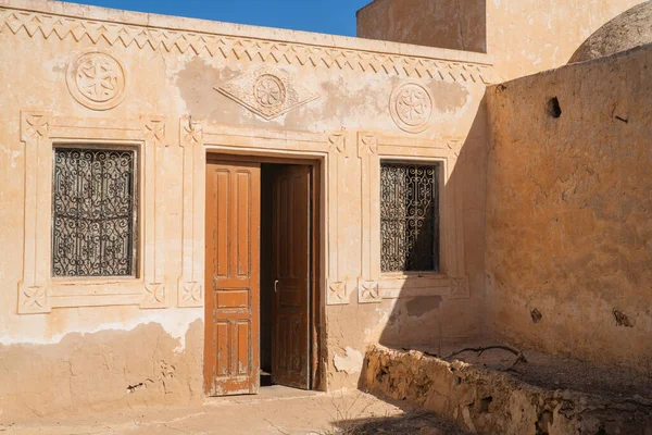 Колишня Хатина Оселя Покинута Джеріба Деріба Південний Туніс — стокове фото