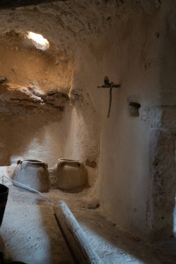 Guellala yeraltı petrol fabrikası - Djerba, Güney Tunus