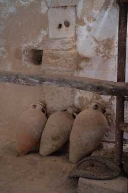 Guellala yeraltı petrol fabrikası - Djerba, Güney Tunus