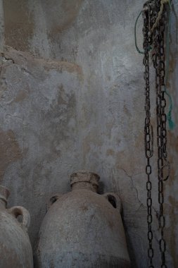 Guellala yeraltı petrol fabrikası - Djerba, Güney Tunus