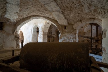 Guellala yeraltı petrol fabrikası - Djerba, Güney Tunus