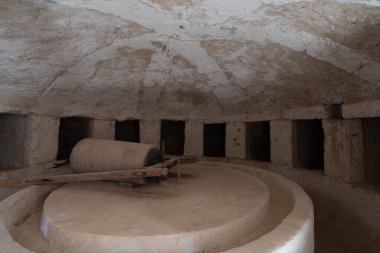 Guellala yeraltı petrol fabrikası - Djerba, Güney Tunus