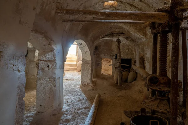 Guellala underground oil mill - Djerba, southern Tunisia