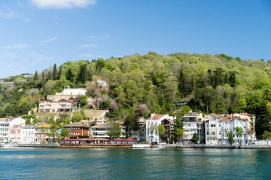 Boğazın kıyıları, Karadeniz 'den Marmara Denizi' ne, İstanbul 'un Avrupa ve Asya kesiminin coğrafi olarak ayrılması - Türkiye