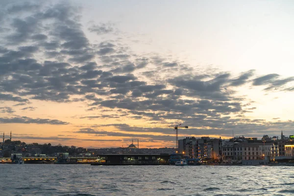 Pantai Bosporus Dari Laut Hitam Laut Marmara Pemisahan Geografis Eropa — Stok Foto